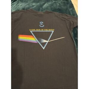 Vintage PINK FLOYD Dark Side of the Moon 1996 T-Shirt Size M Double Sided